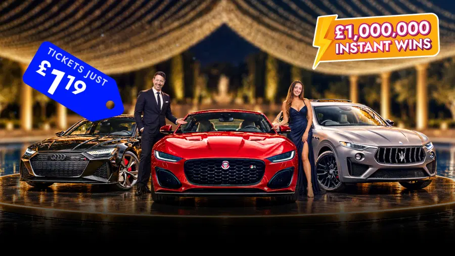 Just Launched! Welcome to the Night of a Million Prizes! £1M+ of Prizes for £1.19