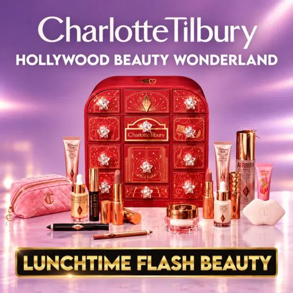 FLASH BEAUTY: Charlotte Tilbury Hollywood Beauty Advent Calendar Worth £325.50