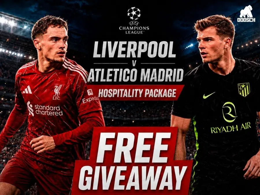 Liverpool V Atletico Madrid Free Giveaway