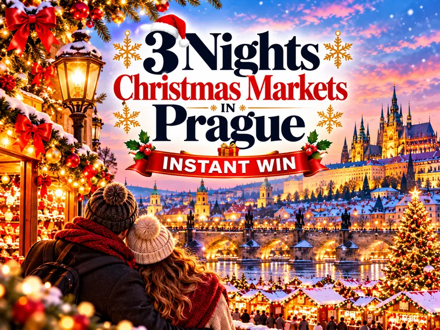 3 Nights Christmas Markets in Prague Instant Win