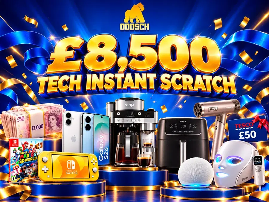£8,500 Tech Instant Scratch