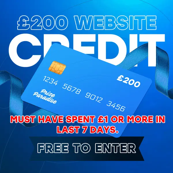 £200 Site Credit For Free! (Must Have Spent £1 Or More Last 7 Days)