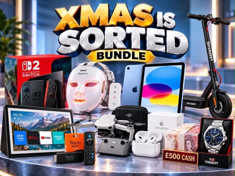 Xmas Is Sorted Bundle & £500 Cash #2