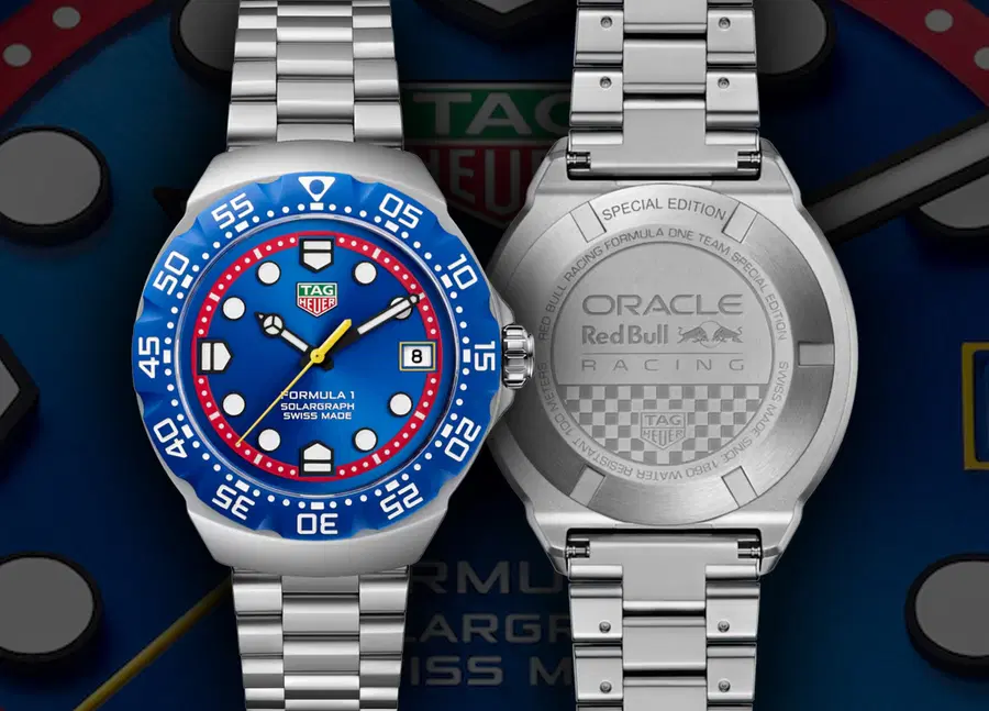 Special Edition TAG Heuer Formula 1 Solargraph x Oracle Red Bull Racing Solar Quartz Watch