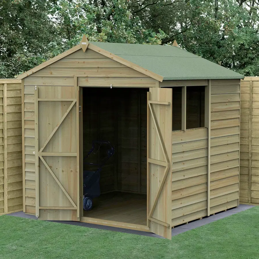 Forest Garden 7x7 Apex Wooden Shed