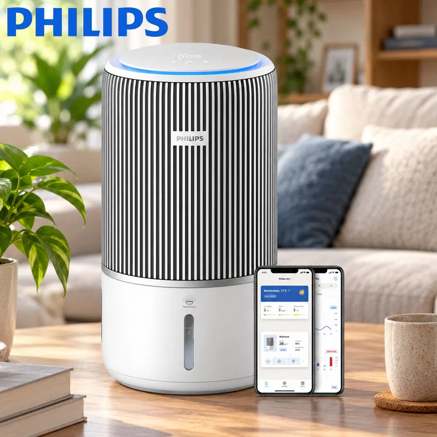Philips 2-in-1 Air Purifier & Humidifier 3400 Series