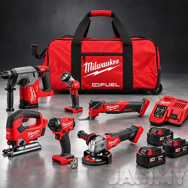 MILWAUKEE M18 FUEL 18v 6-PIECE TOOL BUNDLE or £800 CASH!