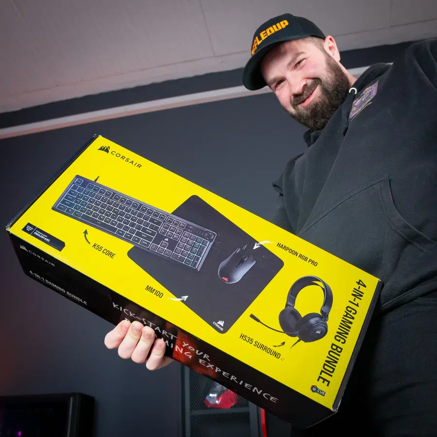 CORSAIR 4 IN 1 GAMING BUDNLE!