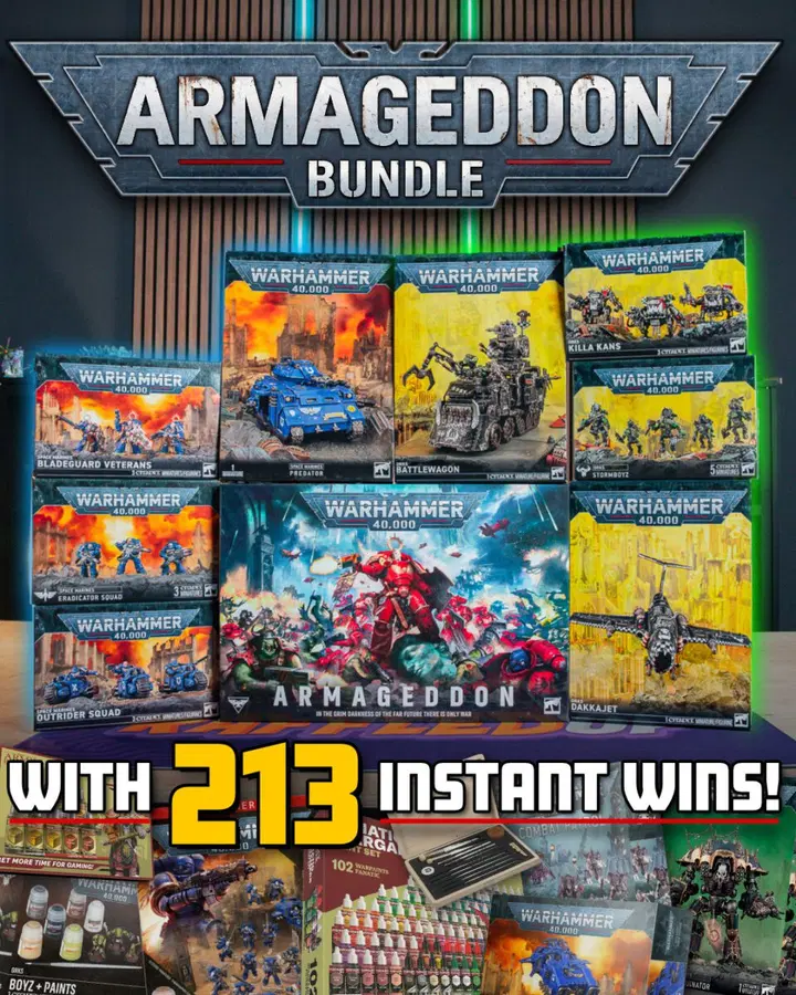 WH40K | Armageddon Mega Bundle | 200+ Inst Wins!