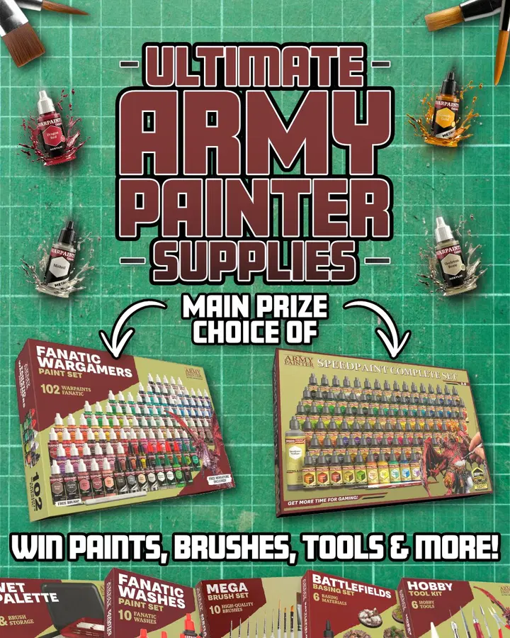 Ultimate Army Painter Supplies | 78 Inst Wins!