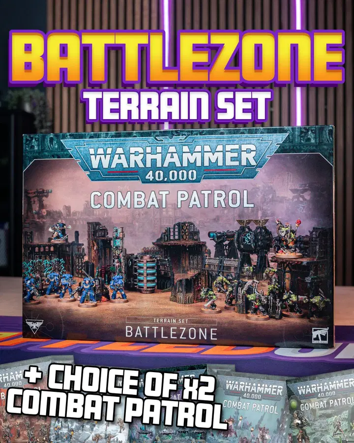 WH40K | Battlezone Terrain Set + Choice of 2 Combat Patrols! #2