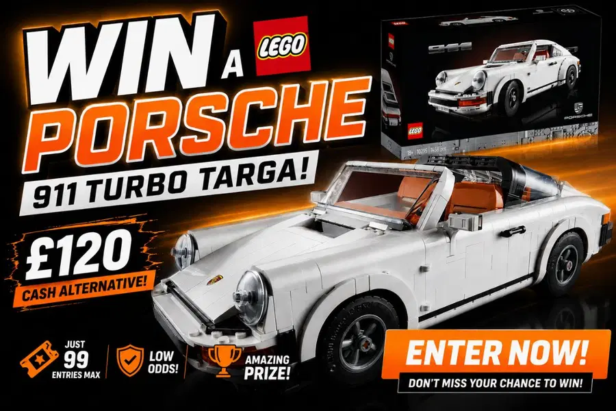 Win A Lego Porsche 911 Turbo Targa!