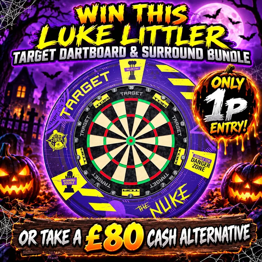 Auto Draw – Luke Littler Dartboard & Surround