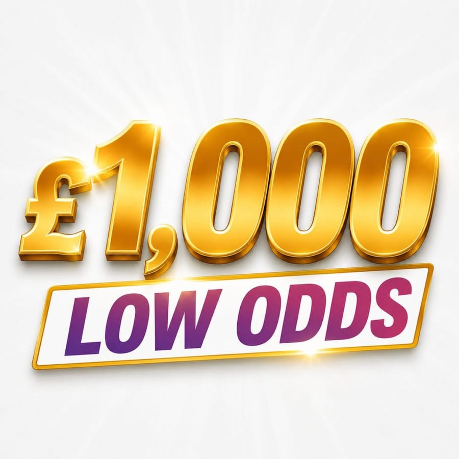 £1,000 Tax Free Low Odds #3
