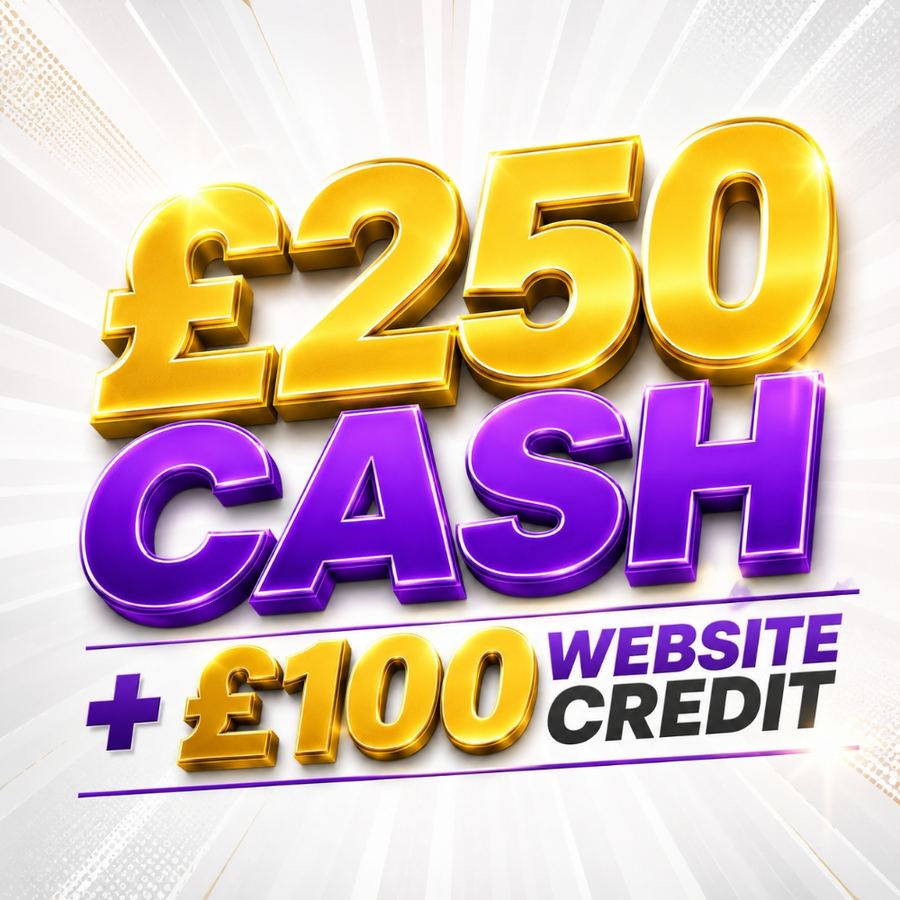 £250 + £100 Website Credit