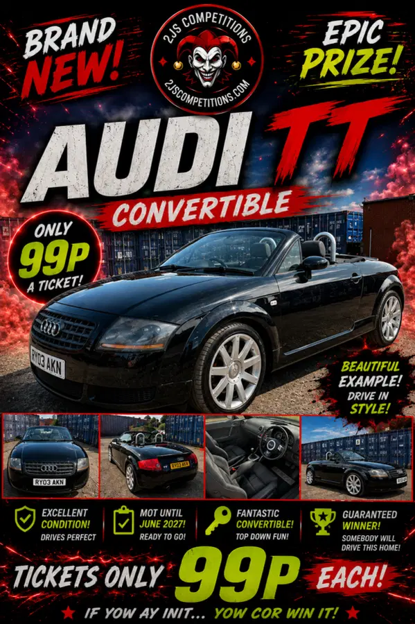 Audi TT Convertible – Only 99p
