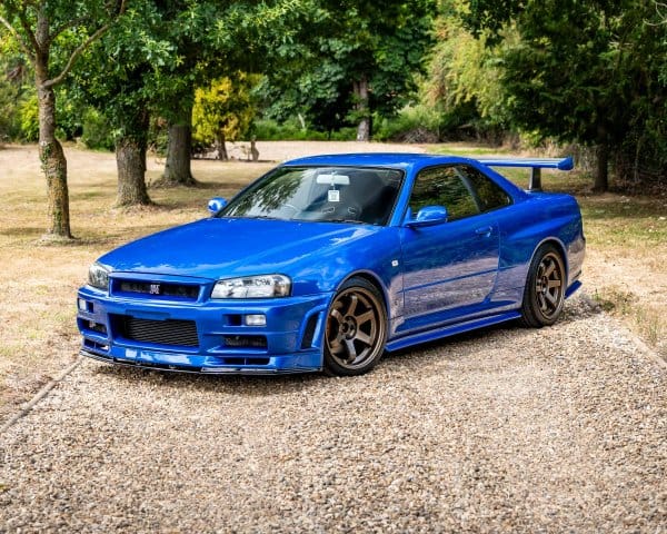 Win This Nissan Skyline R34 GTR + £2,000 Cash!