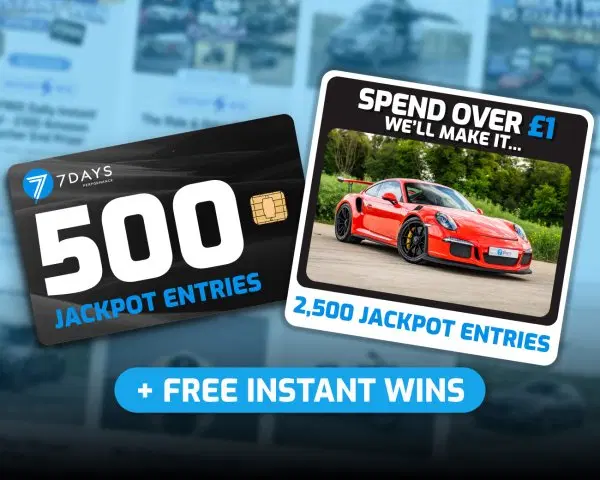 The FREE Daily Instant Win! - 500x Porsche GT3 RS Tickets!