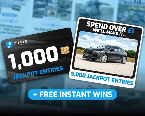 The FREE Daily Instant Win! - 1000x Audi RSQ8 Vorsprung Tickets!