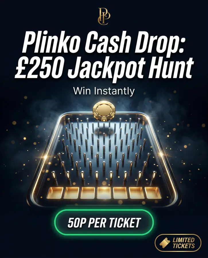 Plinko Cash Drop: £250 Jackpot Hunt!