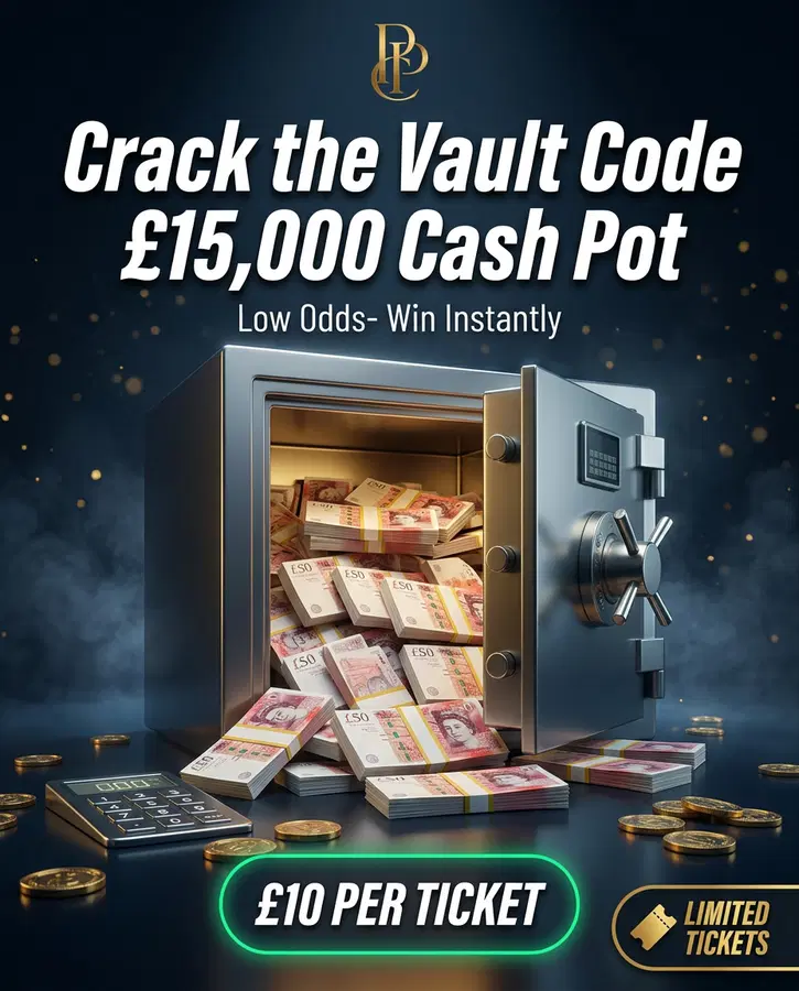 Low Odds Crack the Code £15,000 Cash Pot