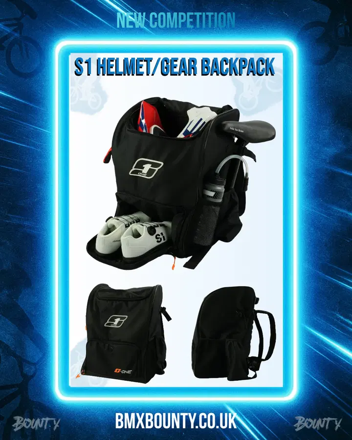 S1 Helmet & Gearbag