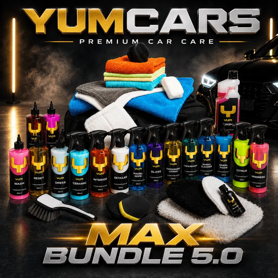 YumCars MAX 5.0 Premium Car Cleaning Bundle – RRP £385!