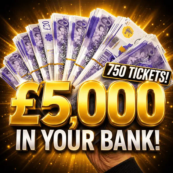 £5,000 IN YOUR BANK! – LOW ODDS.