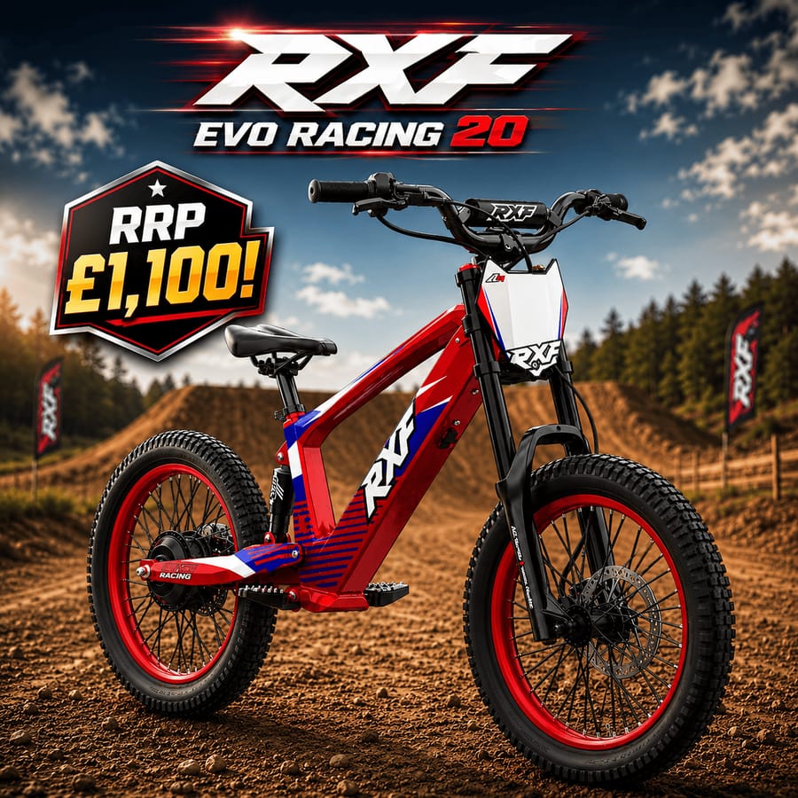 RXF EVO RACING 20″ Electric Dirt Bike – RRP £1,100!