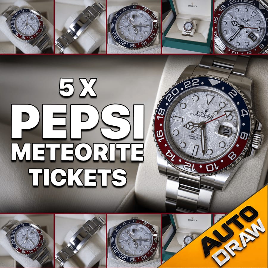 WIN 5 X PEPSI METEORITE TICKETS WORTH £300 – DRAW NO.5