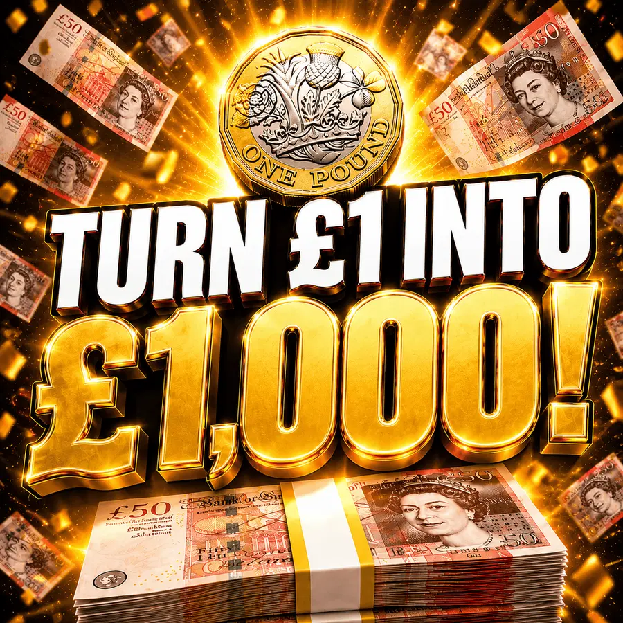 TURN £1 INTO £1,000! – BONKERS ODDS