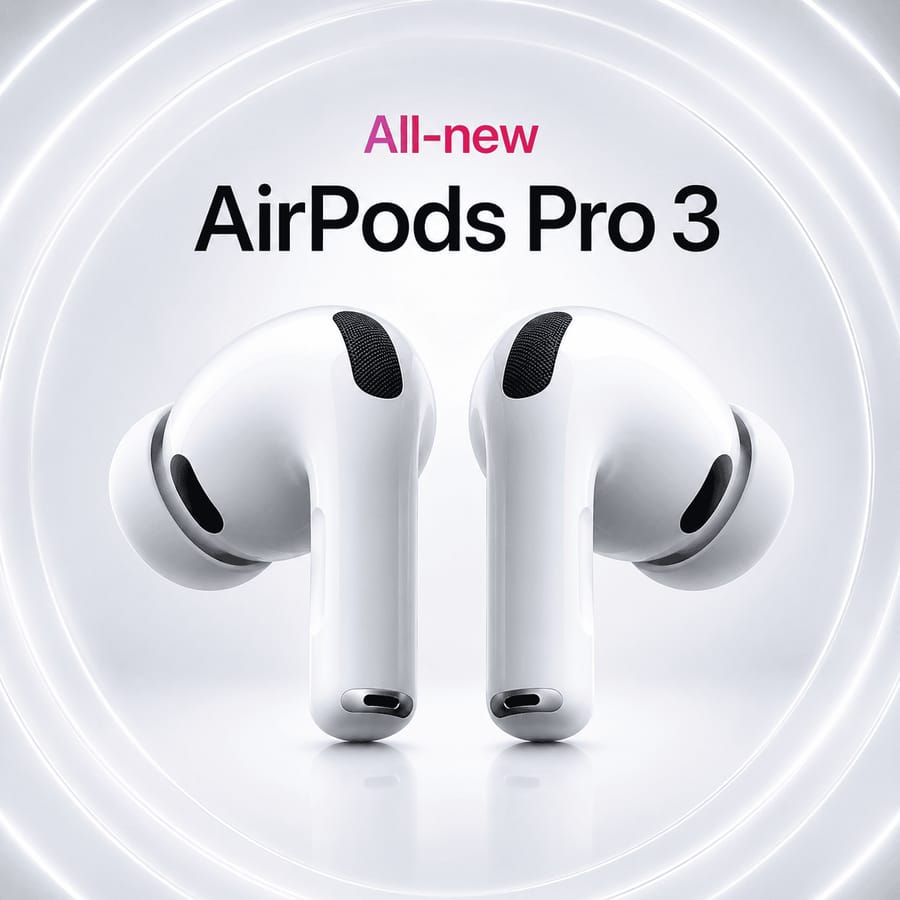Apple AirPods PRO 3 – JUST RELEASED!