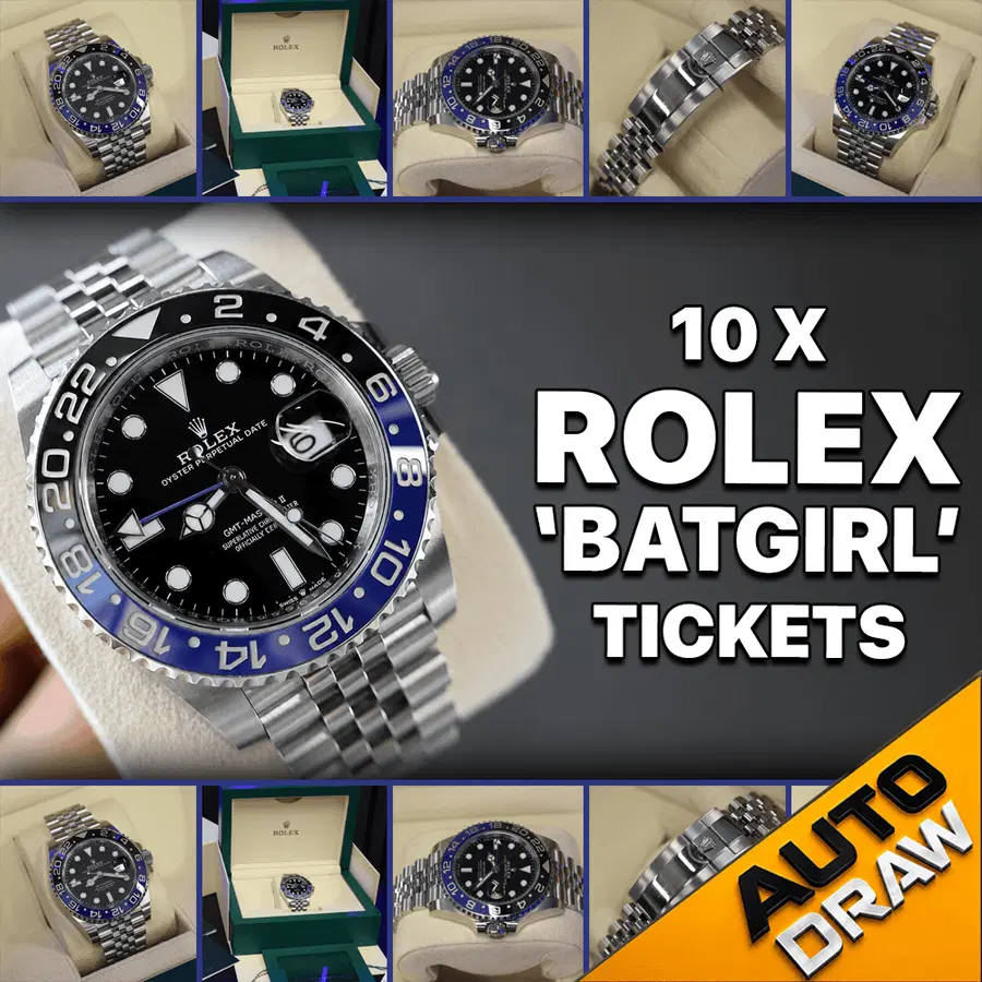 WIN 10 X ROLEX ‘BATGIRL’ TICKETS WORTH £300 – DRAW NO.1