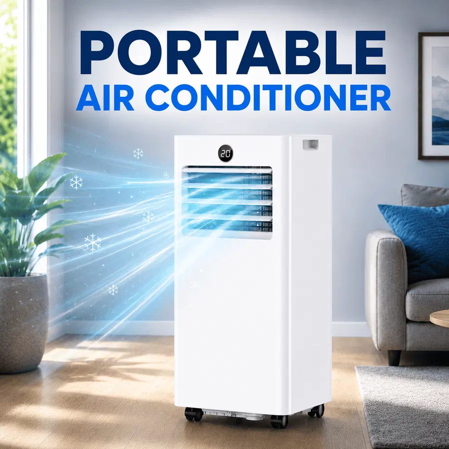 Portable 3-in-1 Air Conditioner 7,000 BTU