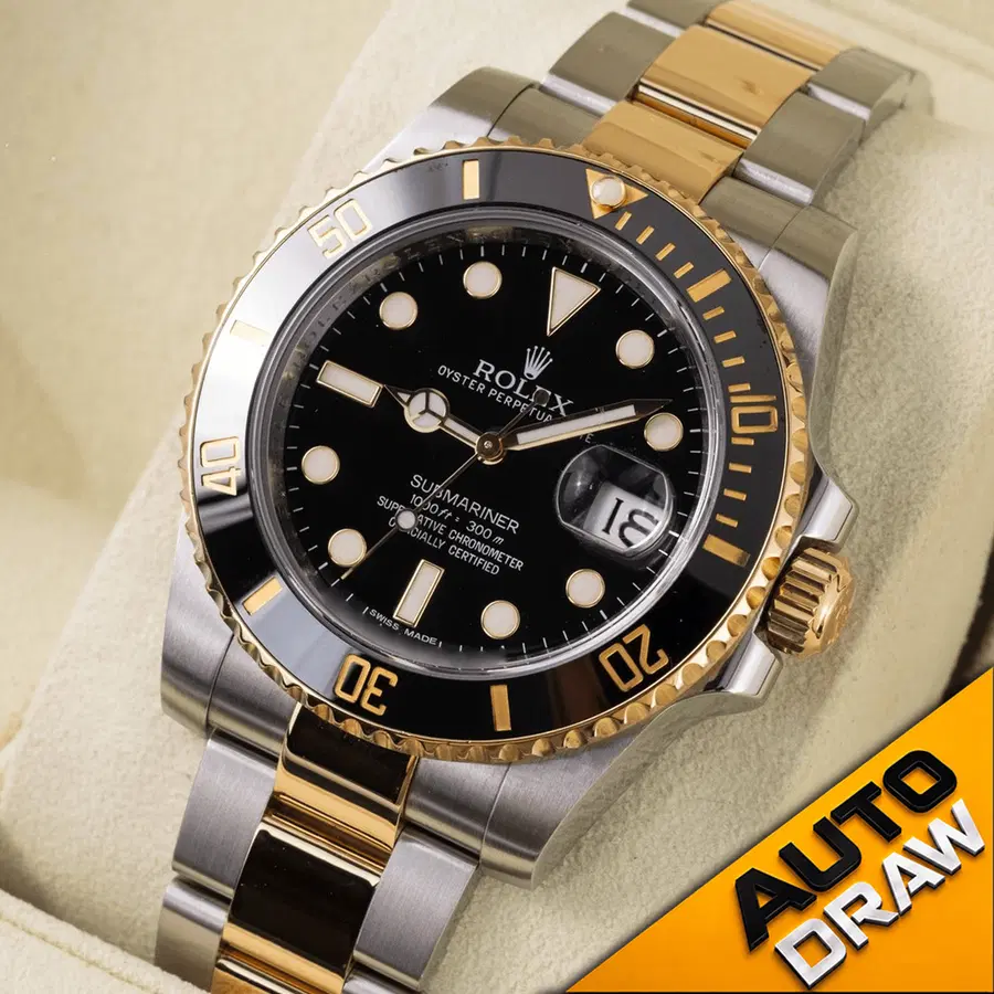 ROLEX SUBMARINER Bi-Metal Gold/Steel – RSP £16,200