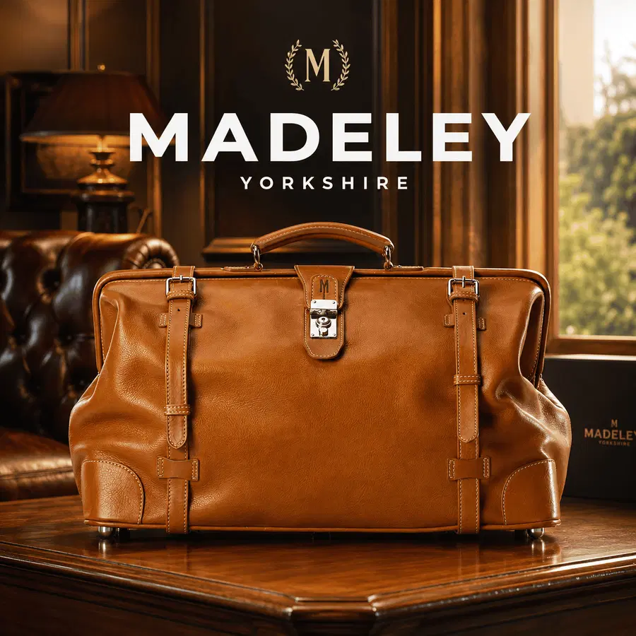 THE MADELEY WEEKENDER LEATHER DUFFLE BAG