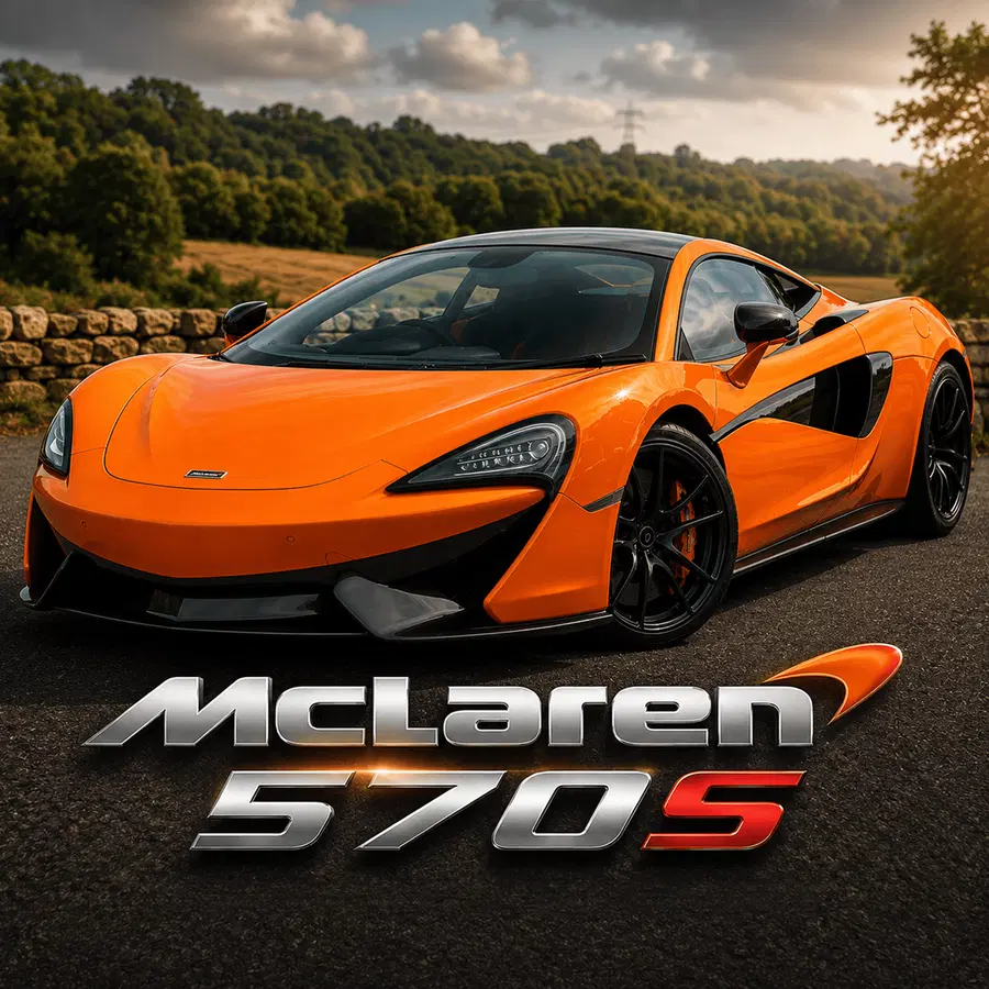 MCLAREN 570S 3.8L V8 – VENTURA ORANGE – HUGE SPEC