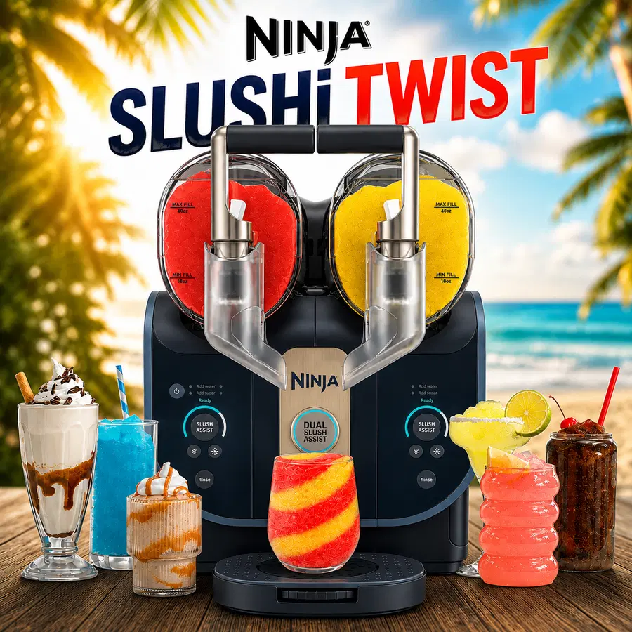 Ninja SLUSHi Twist Frozen Drink Maker – RRP £410!