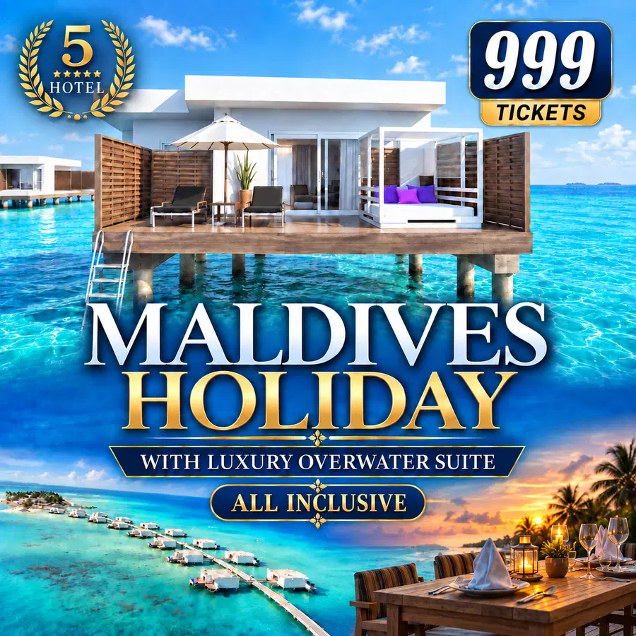 MALDIVES RIU PALACE RESORT Luxury 5 Star Holiday For 2 – ALL INCLUSIVE – WATER VILLA