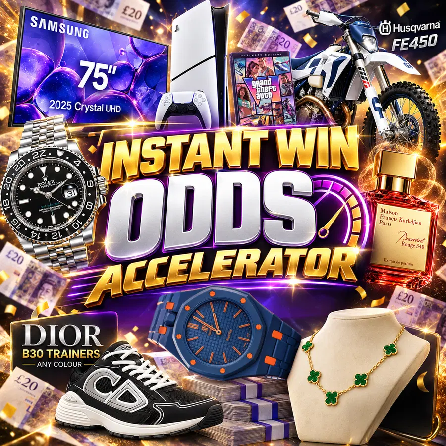 Odds Accelerator – Win Tickets Into Our Upcoming Live Draws!!