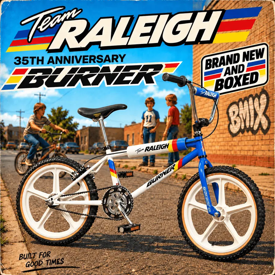 Raleigh Aero Pro Burner BMX 35th Anniversary LTD Edition – Brand New & Boxed!