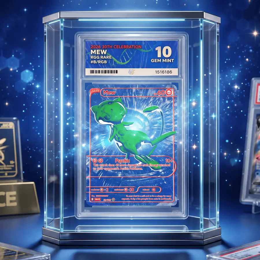 ACE 10 MEW RGB BLUE 30TH CELEBRATION – RSP £6,000! – INSANELY RARE