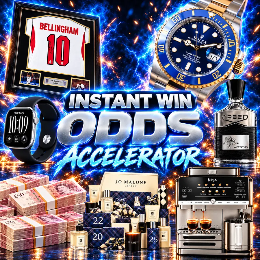 Odds Accelerator – Win Tickets Into Our 1st November Auto Draws!!