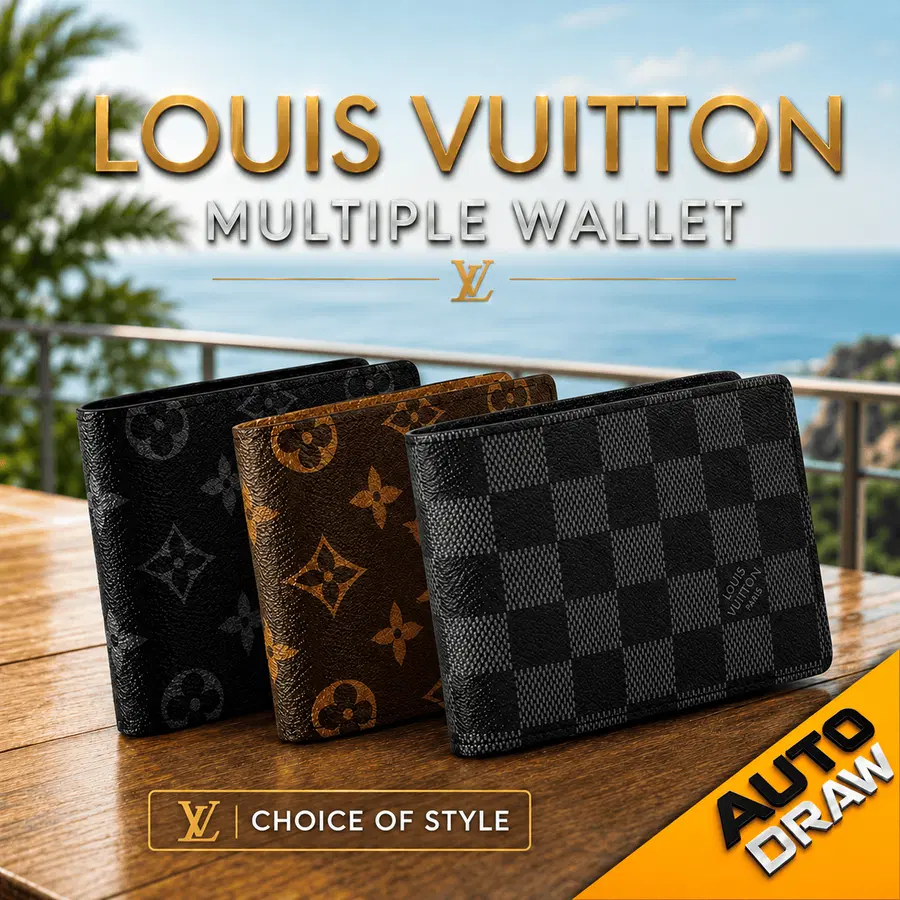 Louis Vuitton Mens Multiple Wallet