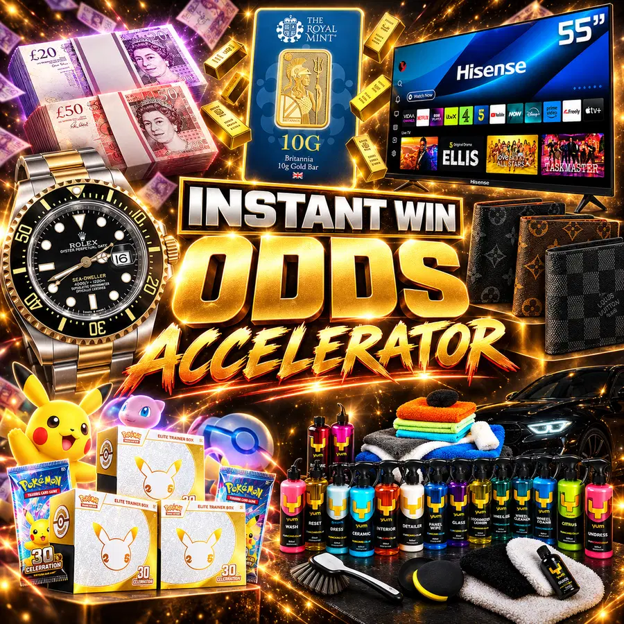 Odds Accelerator – Win Tickets Into Our 11th October Auto Draws!!