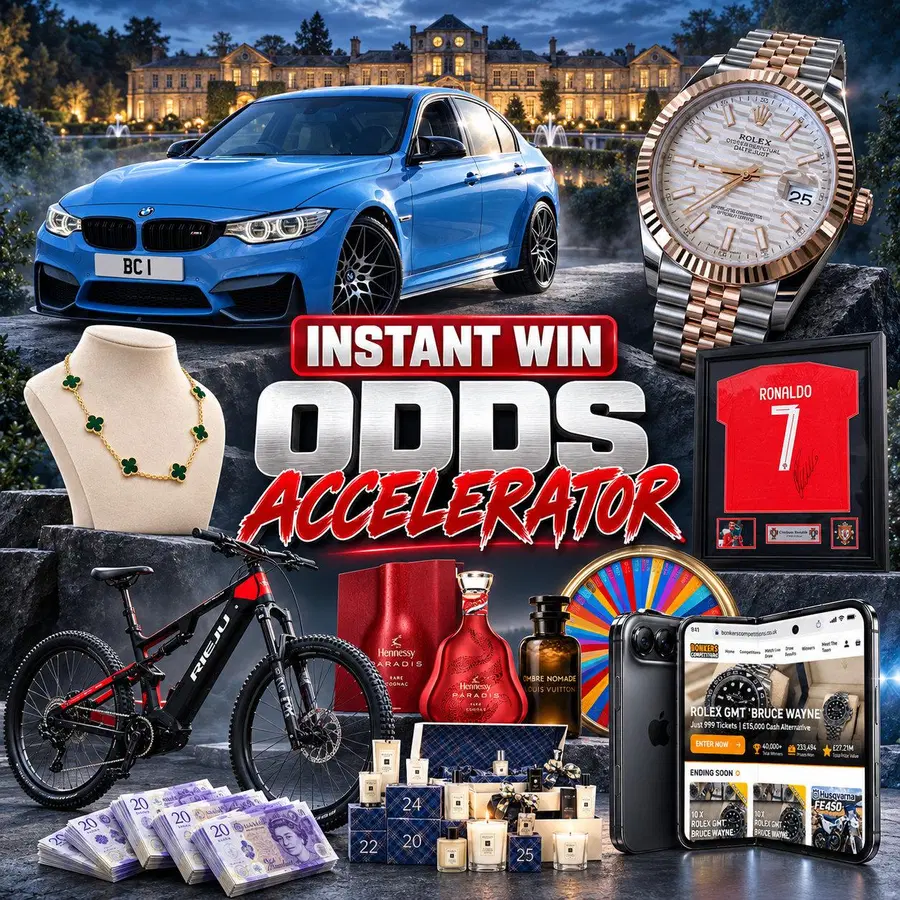 Odds Accelerator – Win Tickets Into Our 27th October Live Draws!!