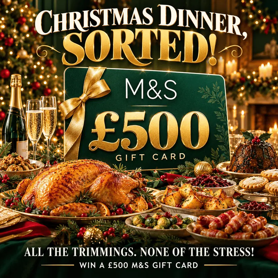 £500 M&S VOUCHER | CHRISTMAS DINNER SORTED