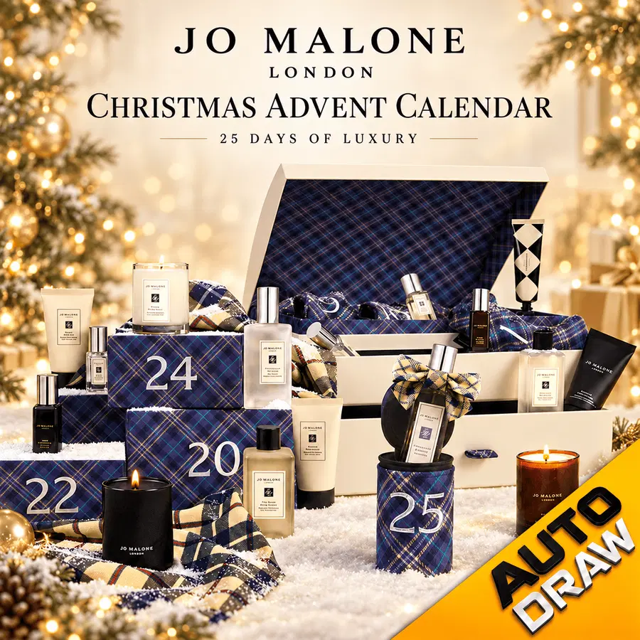 JO MALONE LUXURY ADVENT CALENDAR – RRP £539!