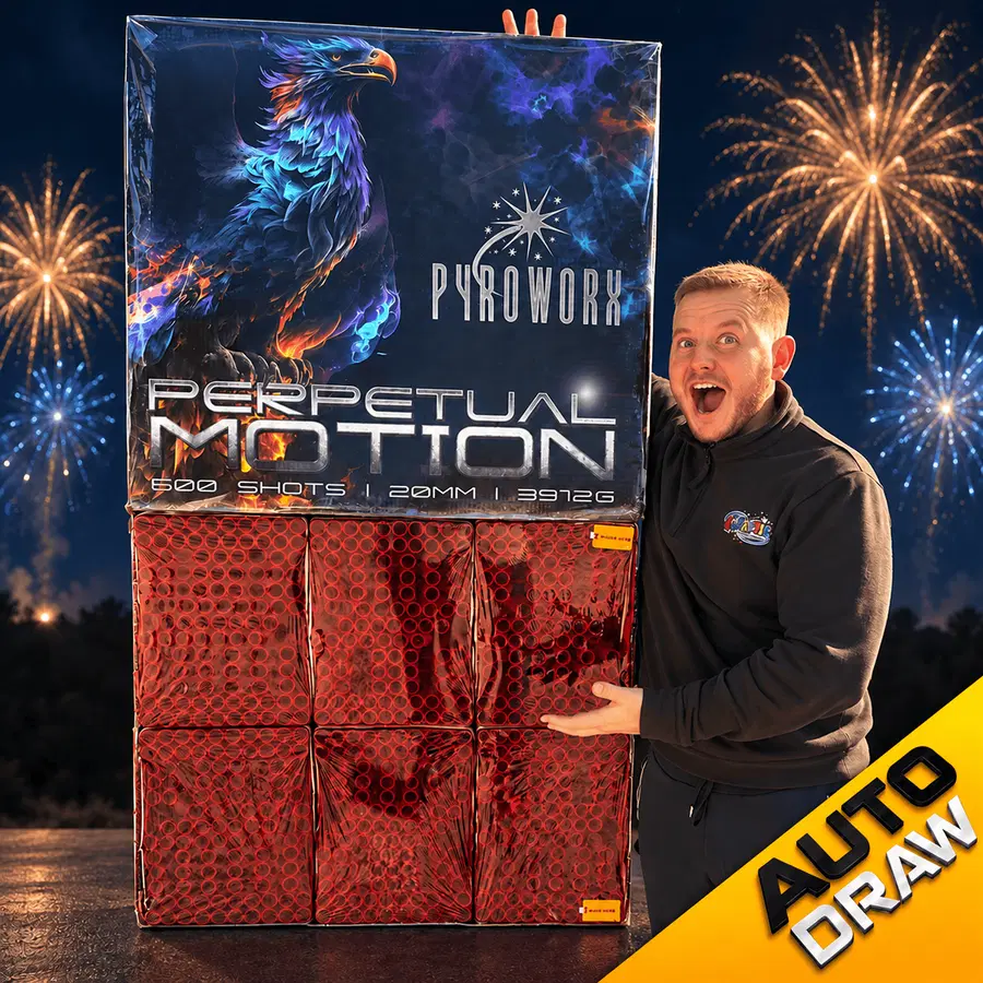 PERPETUAL MOTION COMPOUND FIREWORK – RRP £699! – WOW