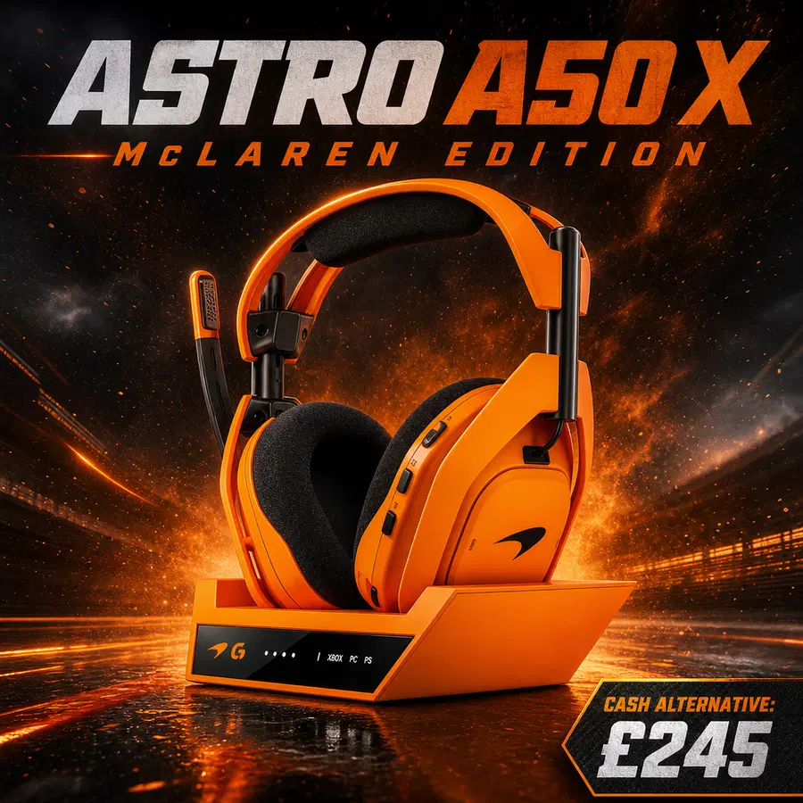 ASTRO A50 X MCLAREN EDITION